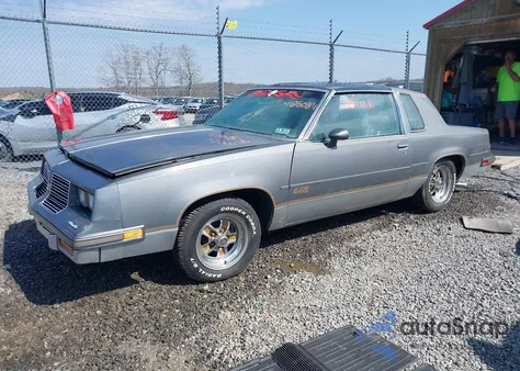 1985 Oldsmobile Cutlass Salon from USA, damaged, VIN 1G3GK790FR368655